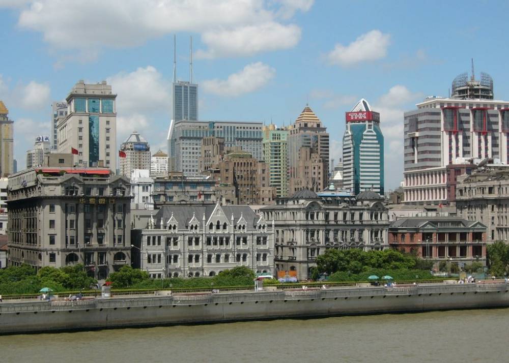 Shanghai City Waterfront - The Bund - Buildings, architecture and ...