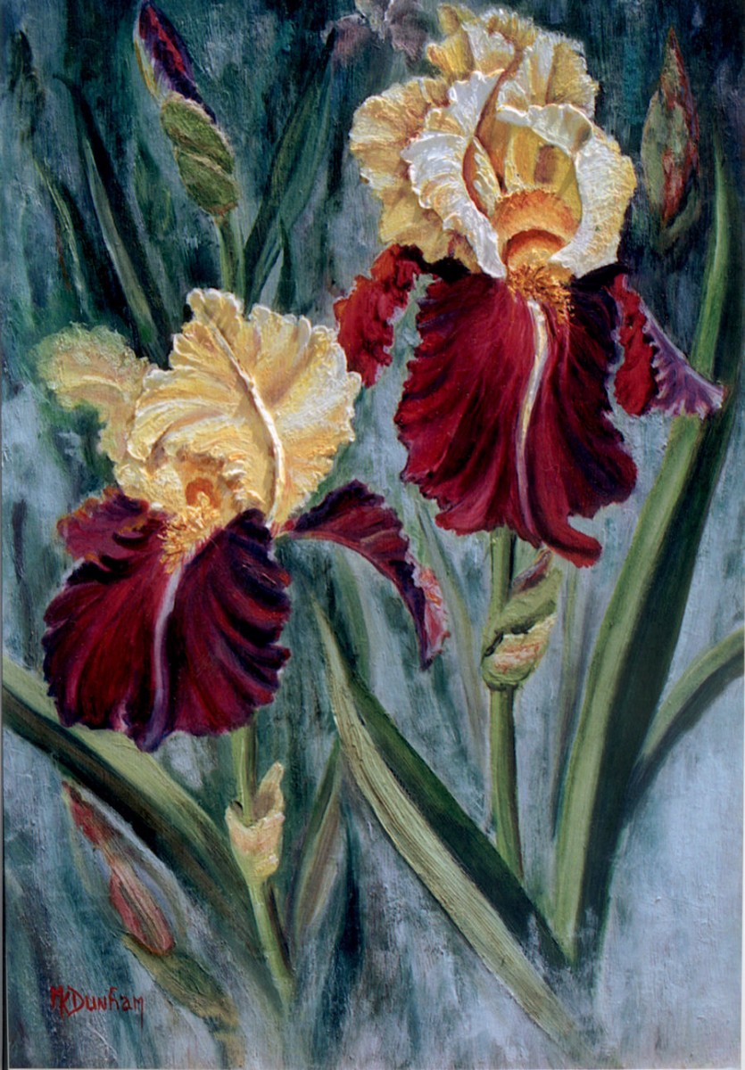 Floral paintings by Millie King - ArtFreaks.com